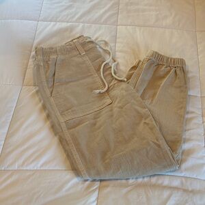 Tan Casual Pants